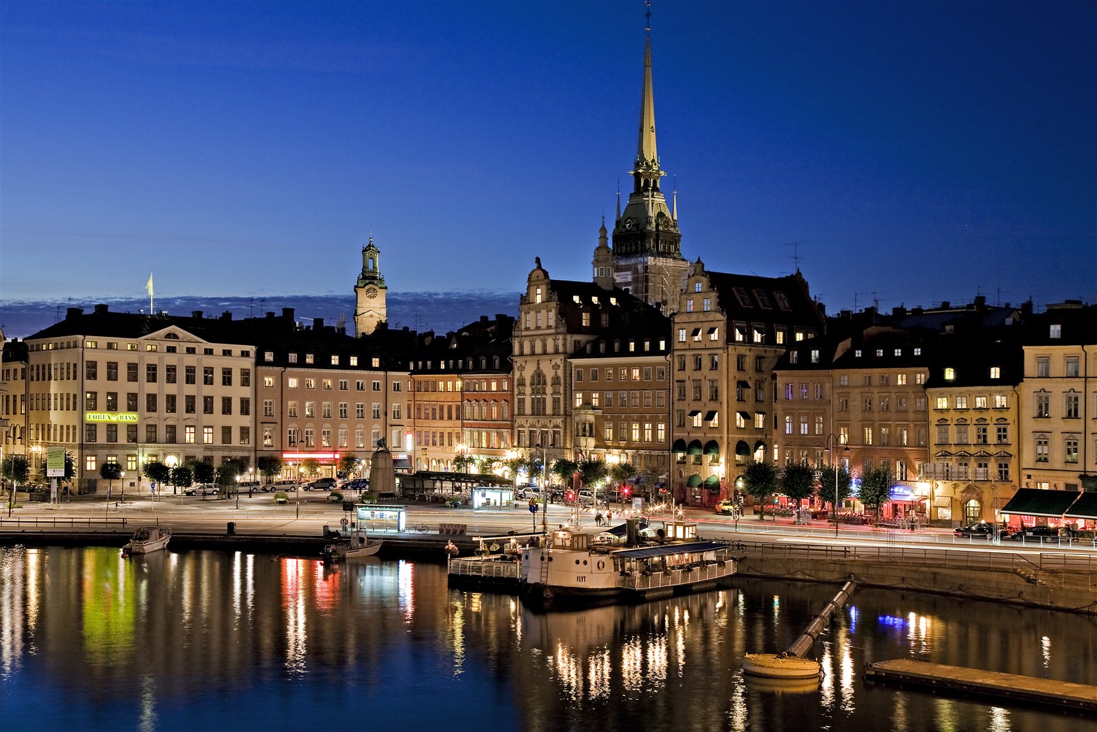 Stockholms vatten och stadsvy